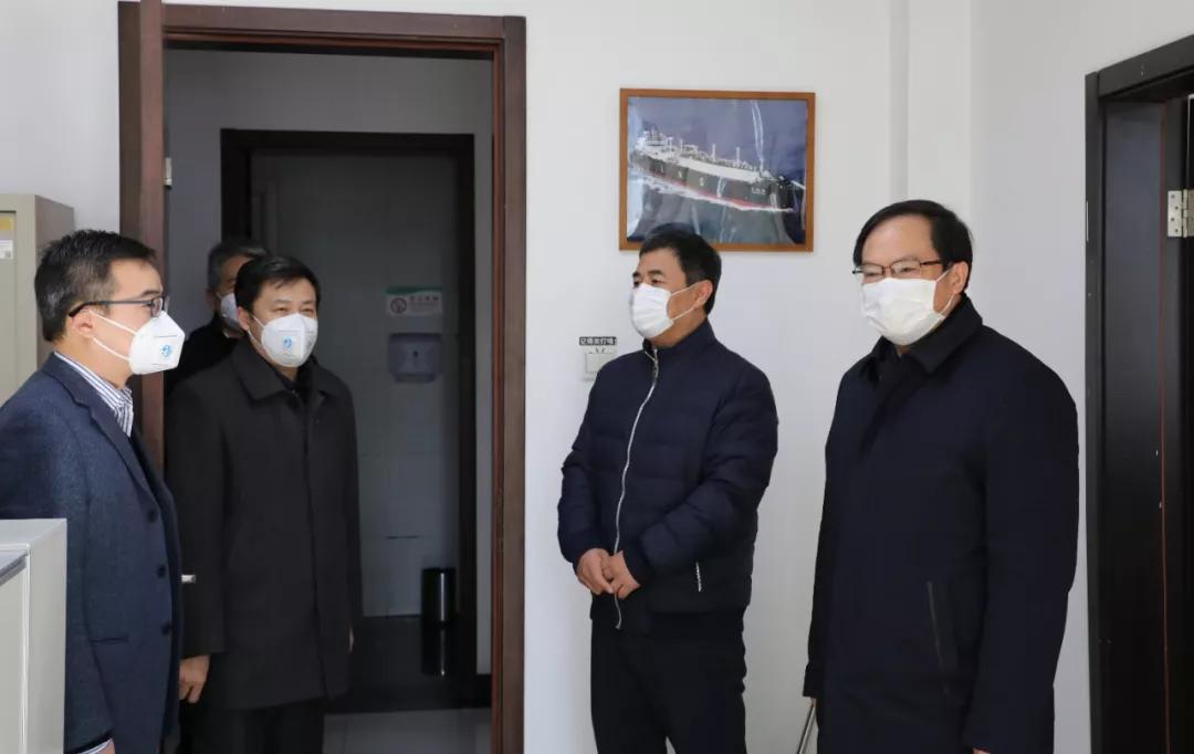 楊金成到長城電子、綜合院檢查指導(dǎo)疫情防控和復(fù)工復(fù)產(chǎn)工作